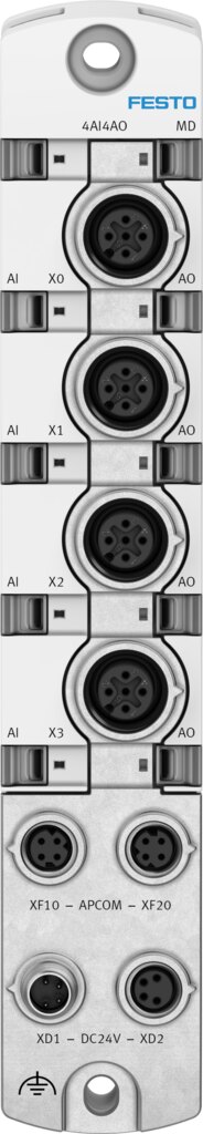 Analogue input/output