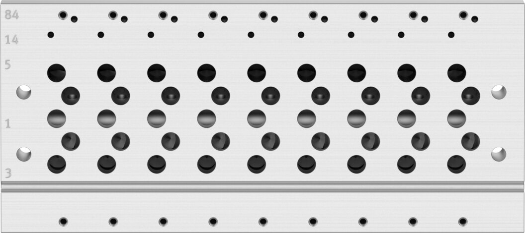 Manifold rail