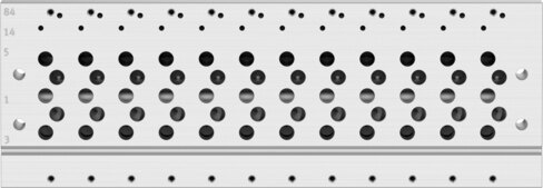 Manifold rail