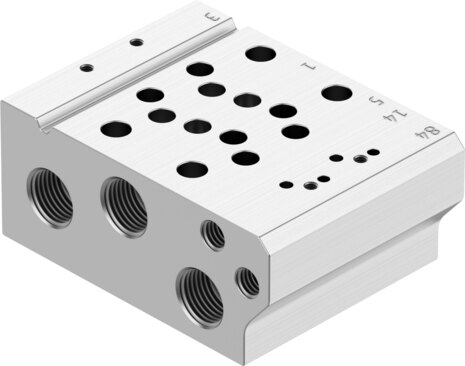 Manifold rail