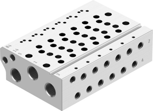 Manifold rail