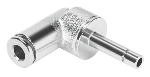 Push-in L-connector