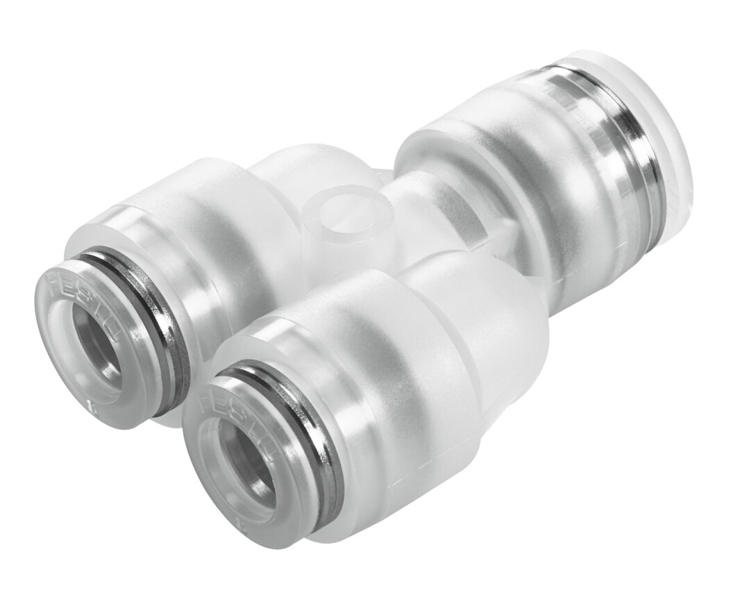 Push-in Y-connector