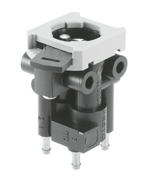 Front panel valve
