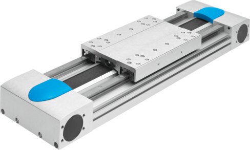 Toothed belt axis