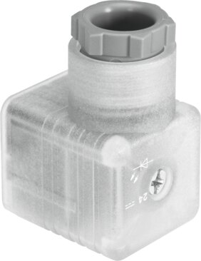 Angled plug socket