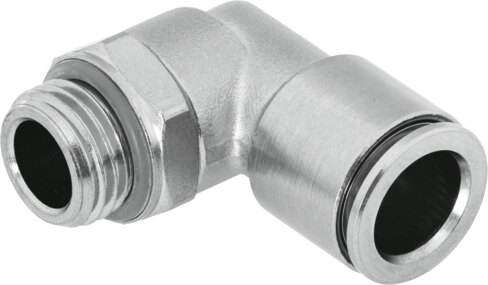 Push-in L-fitting