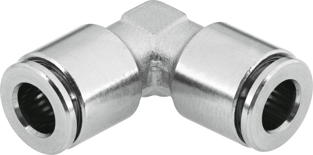 Push-in L-connector