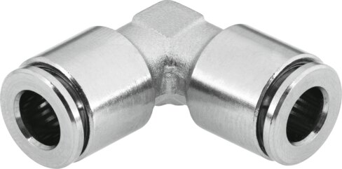 Push-in L-connector