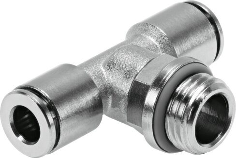 Push-in T-fitting