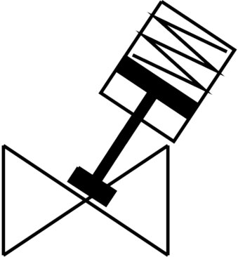 Angle seat valve