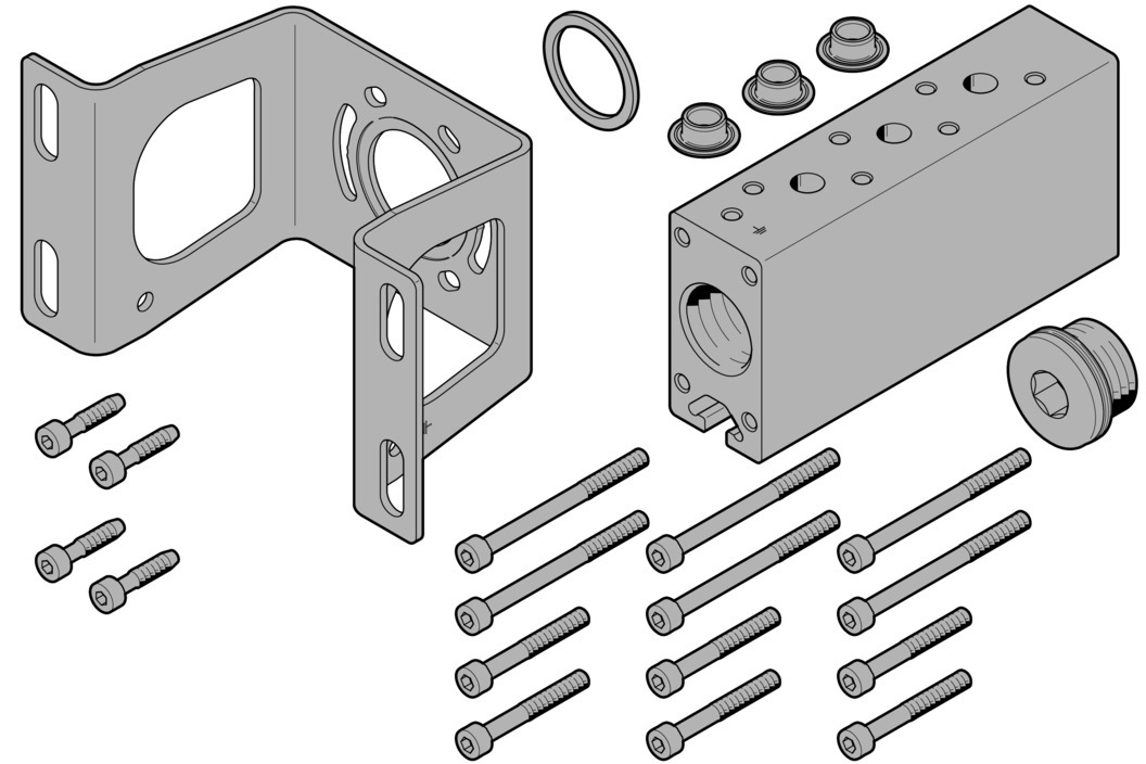 Common supply manifold