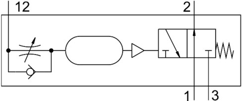 Time delay valve
