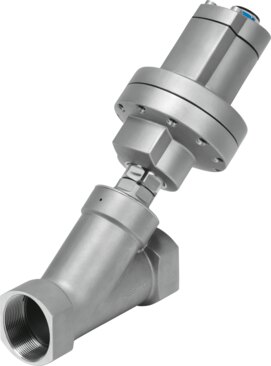 Angle seat valve