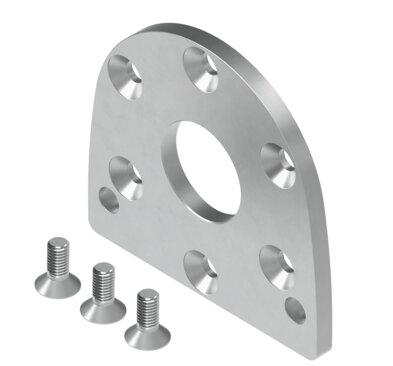Flange mounting
