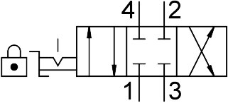 Hand lever valve