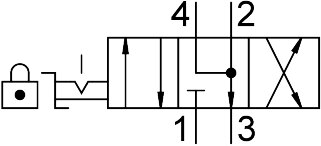 Hand lever valve