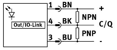Diffuse sensor