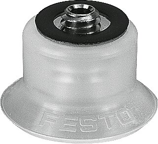 Suction cup with connection