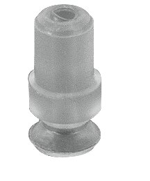 Suction cup with connection