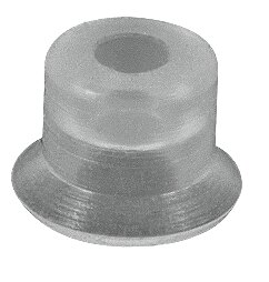Suction cup with connection