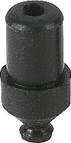 Suction cup with connection