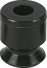 Suction cup with connection