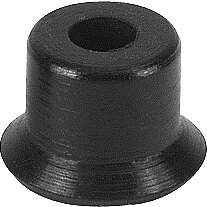 Suction cup with connection