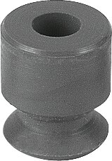 Suction cup with connection