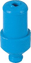 Suction cup with connection
