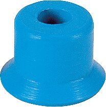 Suction cup with connection
