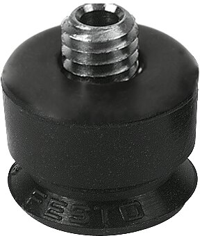 Suction cup with connection