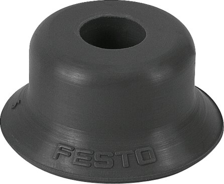 Suction cup without connector