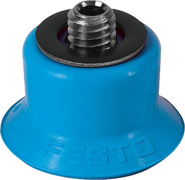 Suction cup with connection