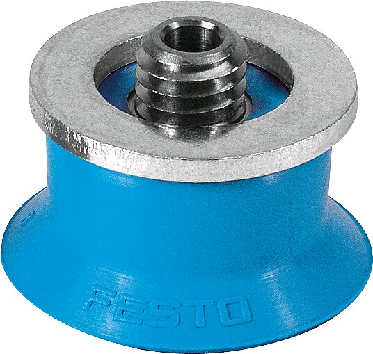 Suction cup with connection