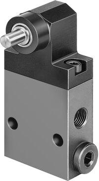 Swivel lever valve