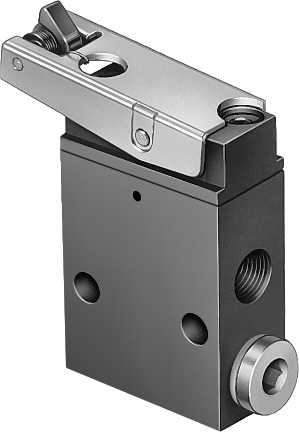 Toggle lever valve