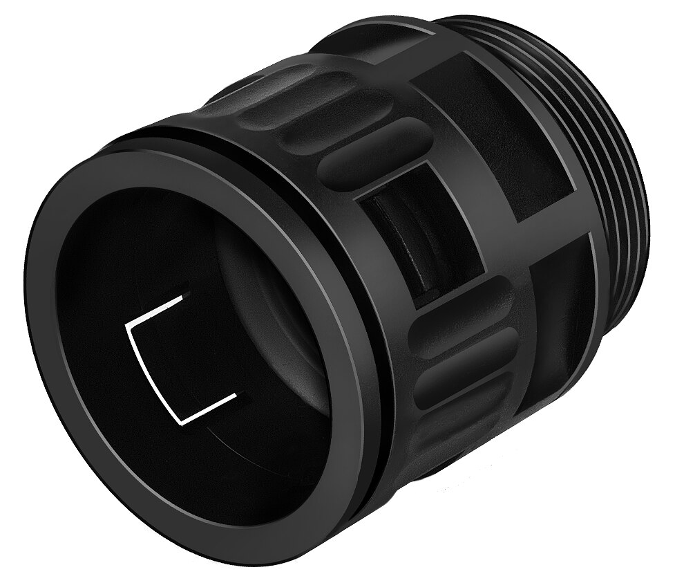 Protective conduit fitting