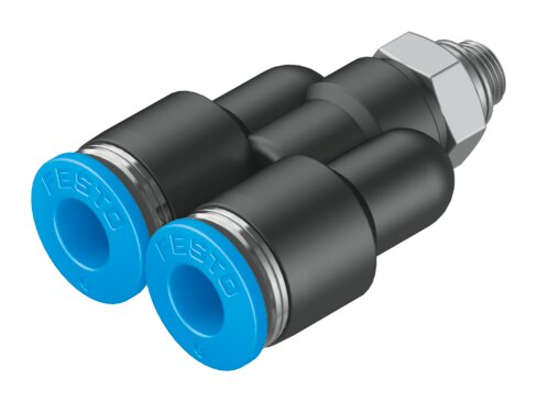 Push-in Y-fitting