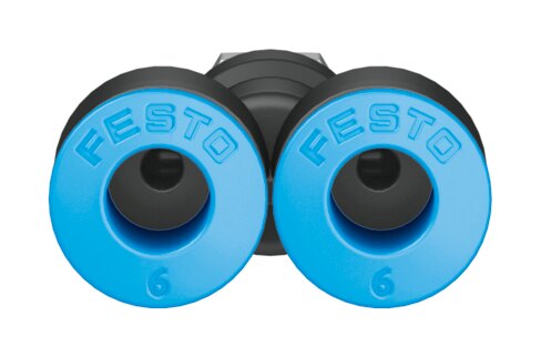 Push-in Y-fitting