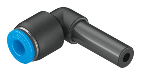 Push-in L-connector
