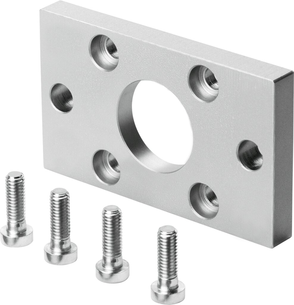 Flange mounting