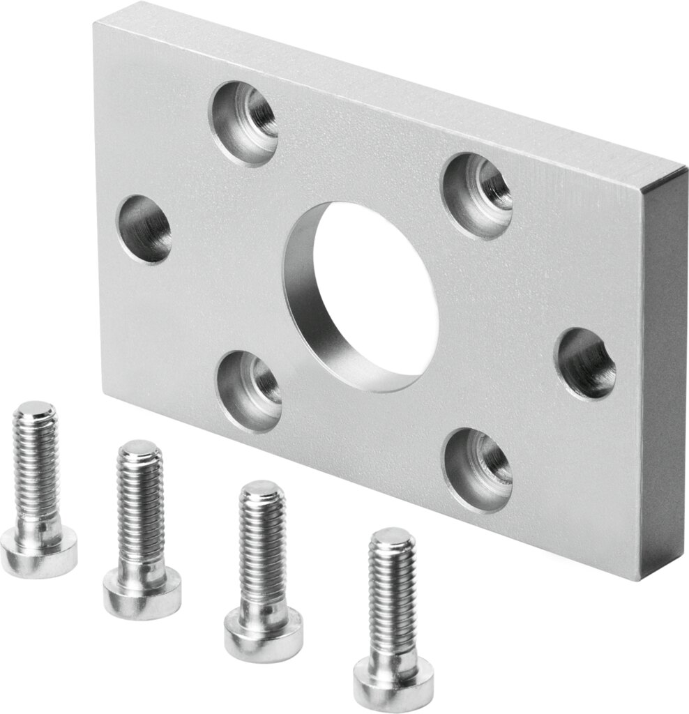 Flange mounting