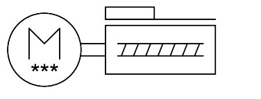 Ball screw axis unit