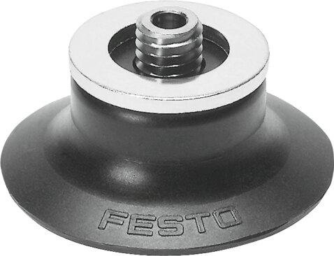 Suction cup with connection