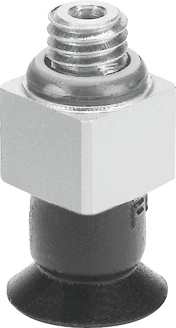 Suction cup with connection