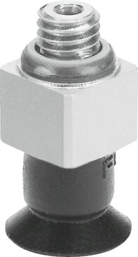 Suction cup with connection