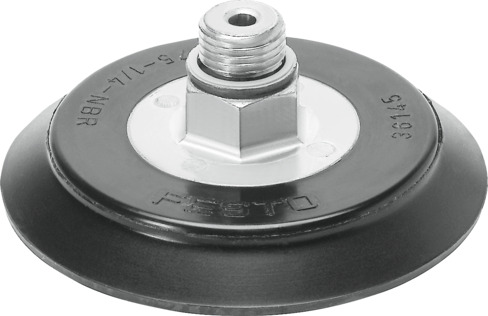 Suction cup with connection