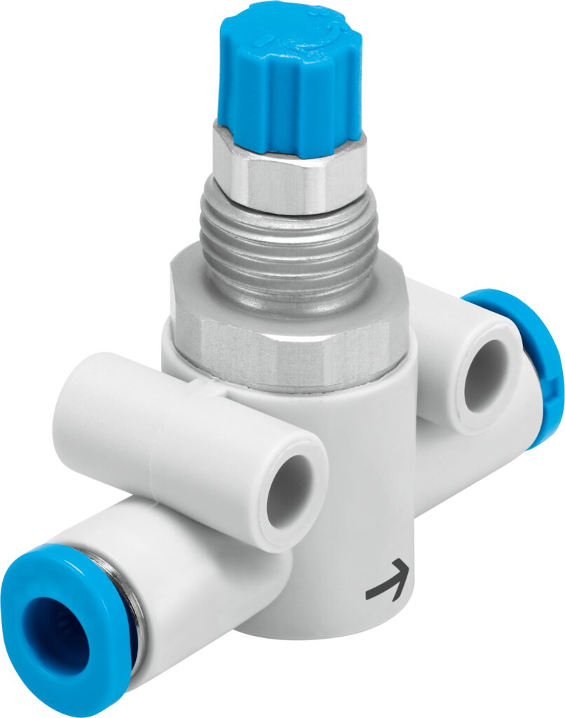 One-way flow control valve