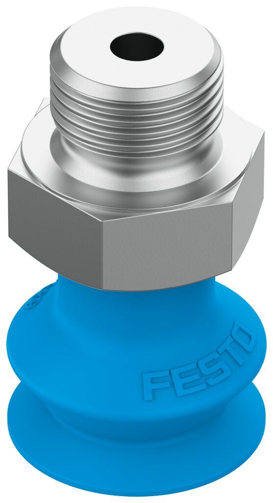 Suction cup with connection